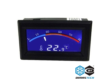 Termosensore In-Line 10/8mm con Display C°/F 